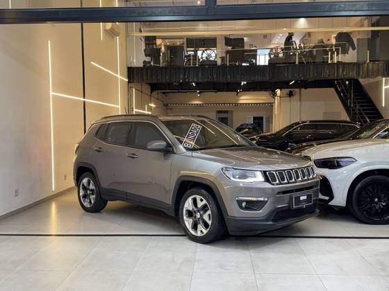 JEEP COMPASS 2.0 16V FLEX LONGITUDE AUTOMÁTICO JEEP COMPASS 2.0 16V FLEX LONGITUDE AUTOMÁTICO